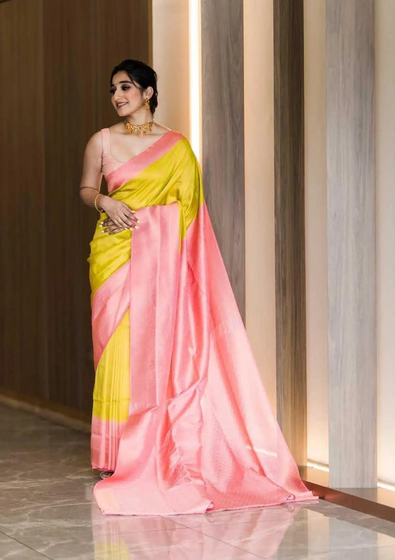Buy Peach Organza Saree With Cutdana Work And Unstitched Blouse Piece